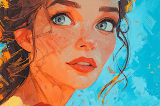 do disney cartoon portrait