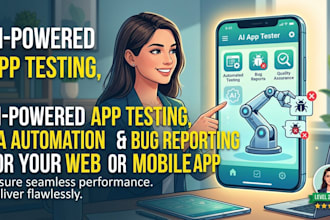 ai powered app testing, QA automation, and bug reporting for your web or mobile