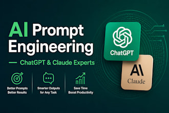 write expert chatgpt and claude prompts for your business and content needs