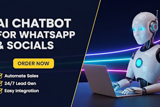 build an ai chatbot for whatsapp, instagram, and facebook lead gen