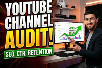audit your youtube channel and create an organic growth plan