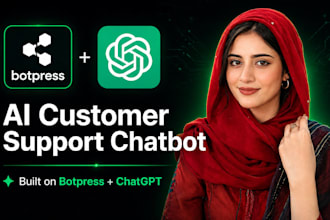 build a botpress ai chatbot with chatgpt that automates customer support