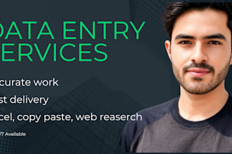 do fast and accurate data entry and copy paste