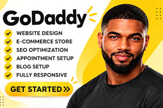 develop godaddy website design godaddy website redesign godaddy