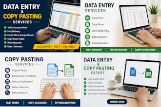 do typing and pdf, data entry and copy pasting