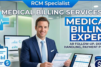 do medical billing, ar follow up, and denial handling
