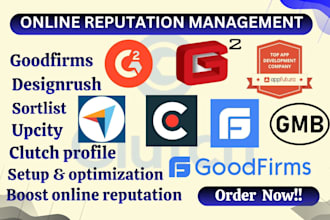 boost clutch goodfirms g2 softwarefinder serchen capterra gmb profile setup ORM