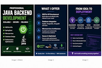 build java backend, API, or microservices architecture