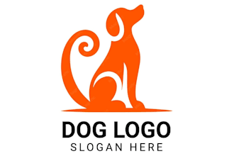 create a unique horse equine equestrian farm animal dog logo