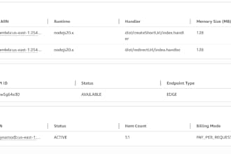 deploy your web app to AWS using lambda, API gateway, and dynamodb