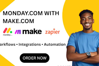 setup make com automation monday com monday crm airtable fix make com automation