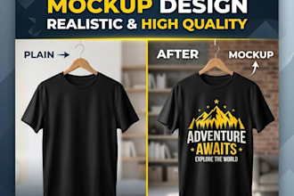 do awesome t shirt mock up