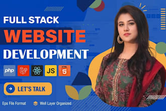 build rebuild custom website development full stack front end back end developer