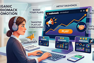 create a campaign for audiomack music song for growth and trigger algorithms
