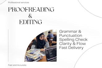 professionally proofread and edit your english grammar