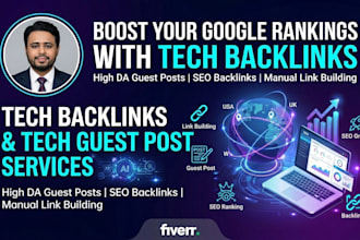 rank your site with tech backlinks and tech guest post