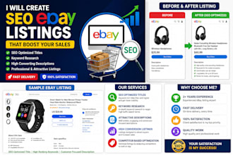 list products on ebay professionally