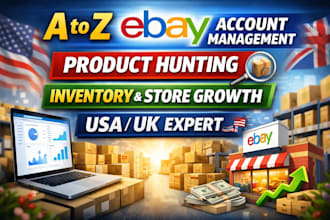 do complete ebay dropshipping business setup USA UK