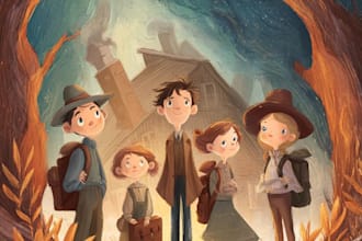 children book illustration and children book illustration