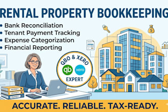 do rental property bookkeeping in quickbooks online and xero