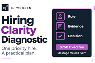 clarify your priority hire and give you a practical recruiting plan