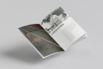 create a magazine or catalog