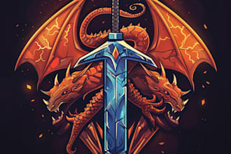 create a fantasy logo