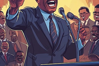 stunning digital political cartoon for political cartoon