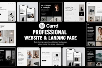 design carrd website redesign carrd website carrd landing page carrd co design