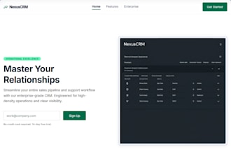 build custom CRM with analytics