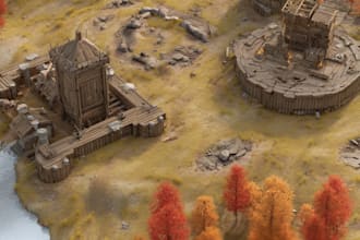 draw detailed fantasy kingdom and region maps