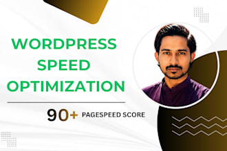 do wordpress speed optimization for pagespeed score 90