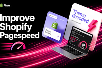 speed up your shopify store and improve your pagespeed score