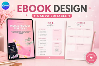design a professional lead magnet, freebie PDF and checklist in canva
