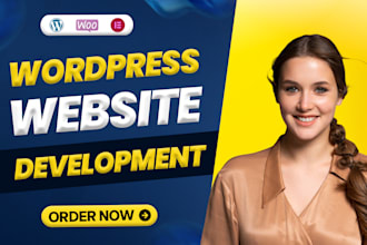 design clean and responsive wordpress website