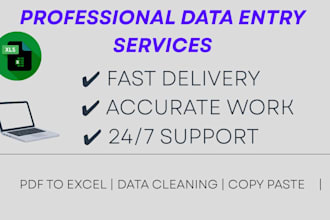 do professional CRM data entry and expert web research
