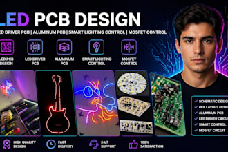 led pcb design led lighting led module sensor lighting wearable pcb design
