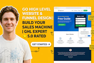 build gohighlevel website design go high level funnel builder gohighlevel