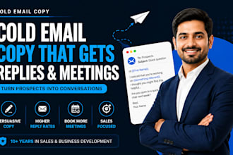 write cold email campaigns that get replies and book meetings