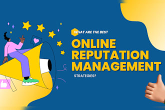 do online reputation management, ORM, services to suppress negative links