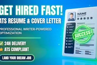 rewrite your professional ats resume and CV