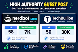 do guest posts on nerdbot, techbullion