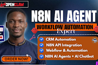do n8n workflow chatbot, n8n ai agent, n8n automation, openclaw ai gent