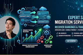 recover traffic and fix SEO issues after domain migration and redirects