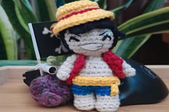 crochet your favourite anime amigurumi