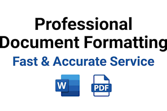 format your word document professionally