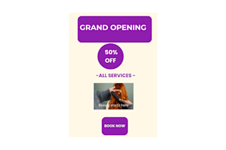 design professional  flyers and promotional materials