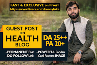 powerful health backlinks with premium health guest posts