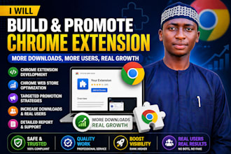 build and promotion chrome extension chrome download  browser extension for real