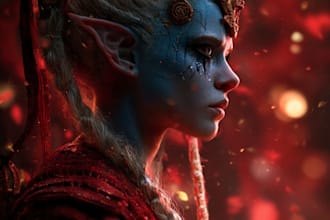 dnd character art and dnd character art